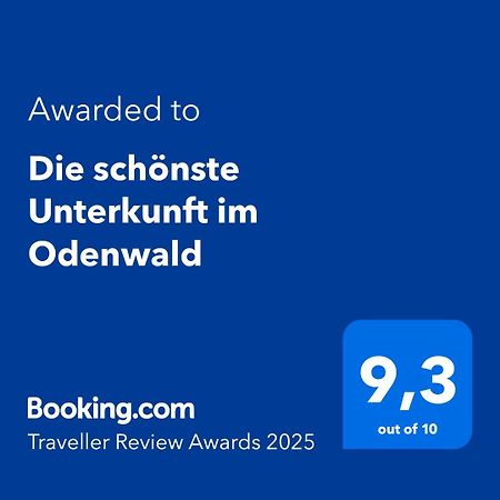 Die Schoenste Unterkunft Im Odenwald Exterior photo